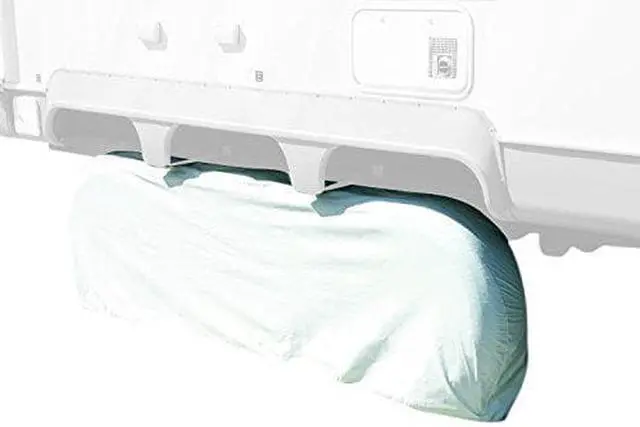 Alt view image 6 of 9 - adco 3982 white large triple axle tyre gard wheel cover