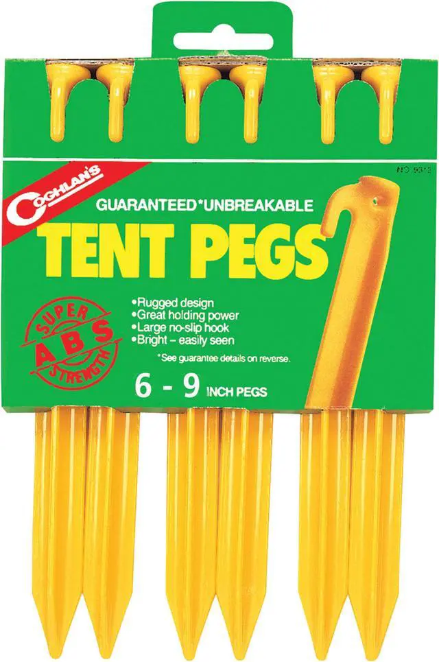 Alt view image 4 of 5 - Coghlans 9497 Tent Pegs