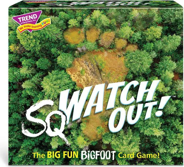 Alt view image 6 of 7 - Trend Enterprises T-20005 Sqwatch Out Three Corner Card Game
