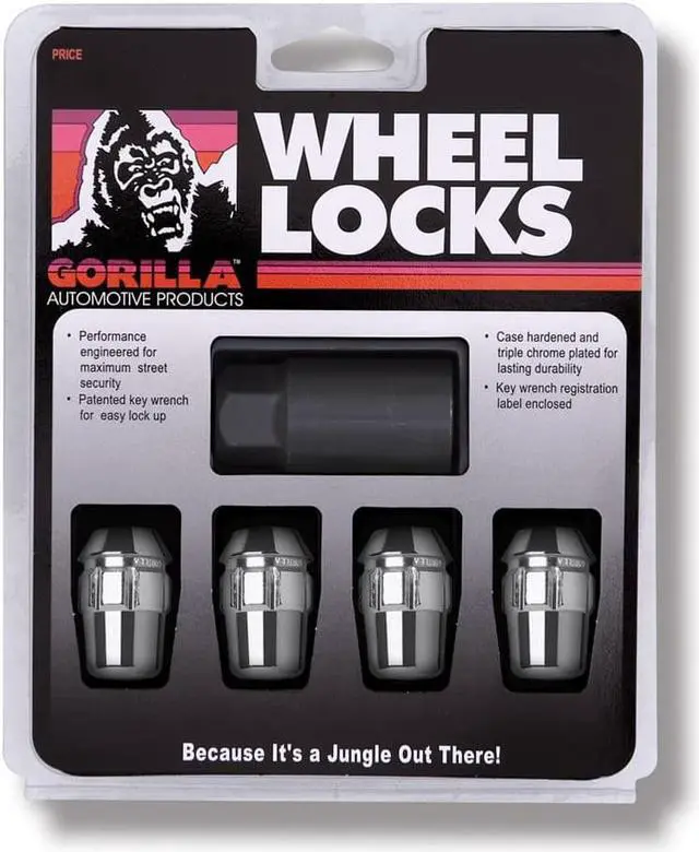 Alt view image 5 of 5 - Gorilla GOL71641N 14MM X 1.50 ACORN WHEEL LOCK WITH 13/16 HEX KEY (FITS SOME GM)