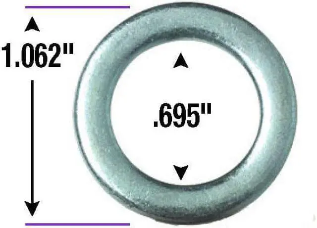 Alt view image 6 of 6 - Gorilla G2079900 STD MAG WASHER 100/BX