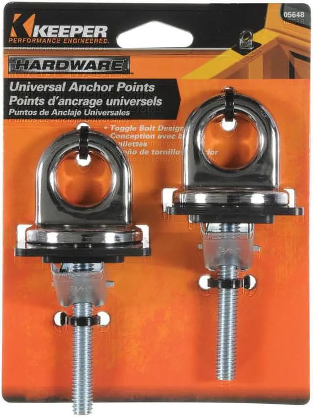 Alt view image 3 of 4 - Keeper 05649/5648 Universal Anchor Point - Pack of 2