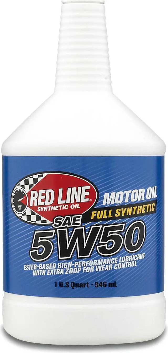 Alt view image 2 of 2 - Red Line 11604 5W-50 Motor Oil - 1 Quart