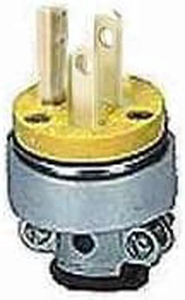 Alt view image 2 of 2 - Cooper Wiring 2867-BOX Armored Cord Plug-3-WIRE GROUNDED PLUG