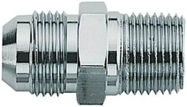 Alt view image 2 of 2 - Aeroquip FCM2519 Steel -04AN Male to 3/8" Straight Pipe Connector