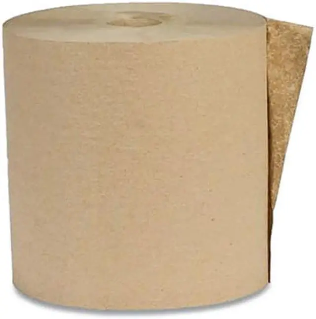 Alt view image 2 of 2 - American Paper Recycled Hardwound Paper Towels 1-Ply Kraft 6/Ctn EK80186