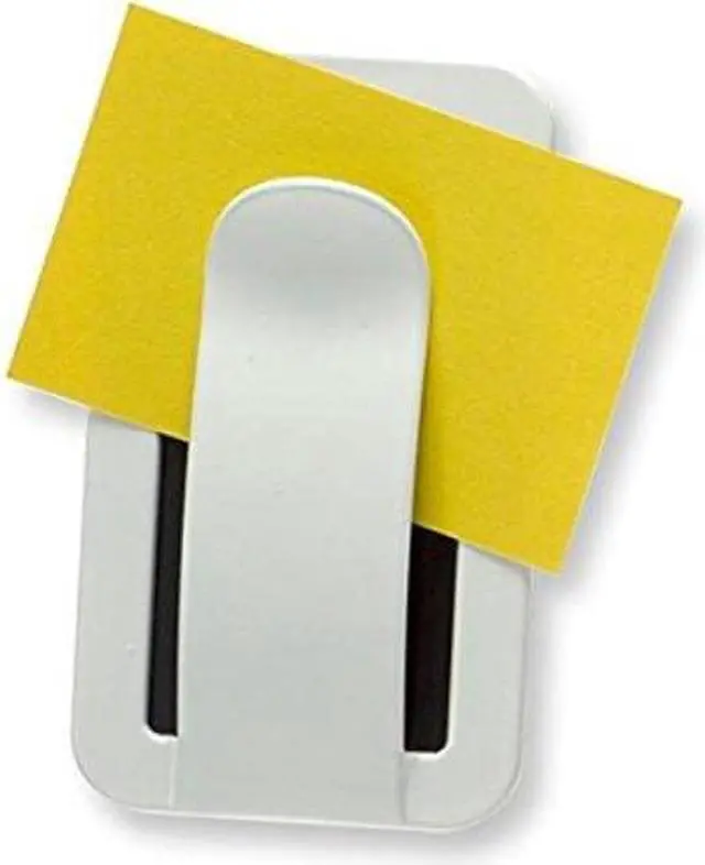 Alt view image 2 of 2 - Officemate Magnet Plus Magnetic Envelope and Note Holder, White (92551)