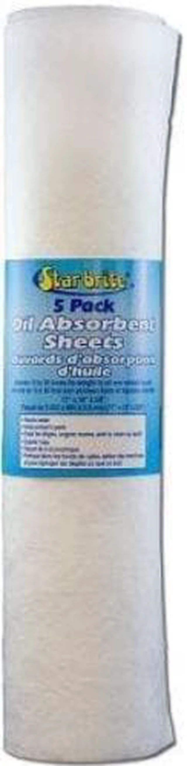 Alt view image 2 of 2 - STAR BRITE Bilge Oil Pads Absorbs Oil, Repels Water - 17 x 19 Heavy Weght - 5 Pack (091845)