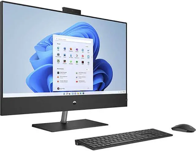 Alt view image 9 of 10 - HP Pavilion 32-b0050 All-in-One Computer - Intel Core i7 12th Gen i7-12700T Dodeca-core (12 Core) 1.40 GHz - 16 GB RAM DDR4 SDRAM - 1 TB NVMe M.2 PCI Express SSD - 31.5" 4K UHD 3840 x 2160 - Desk