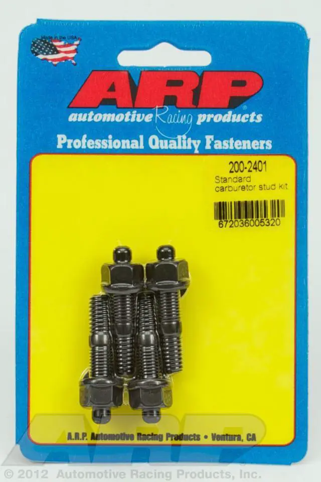 Alt view image 3 of 3 - ARP 2002401 Carburetor Stud