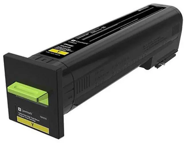 Alt view image 11 of 12 - Lexmark 72K0XYG Extra High Yield Return Program Toner Cartridge - Yellow