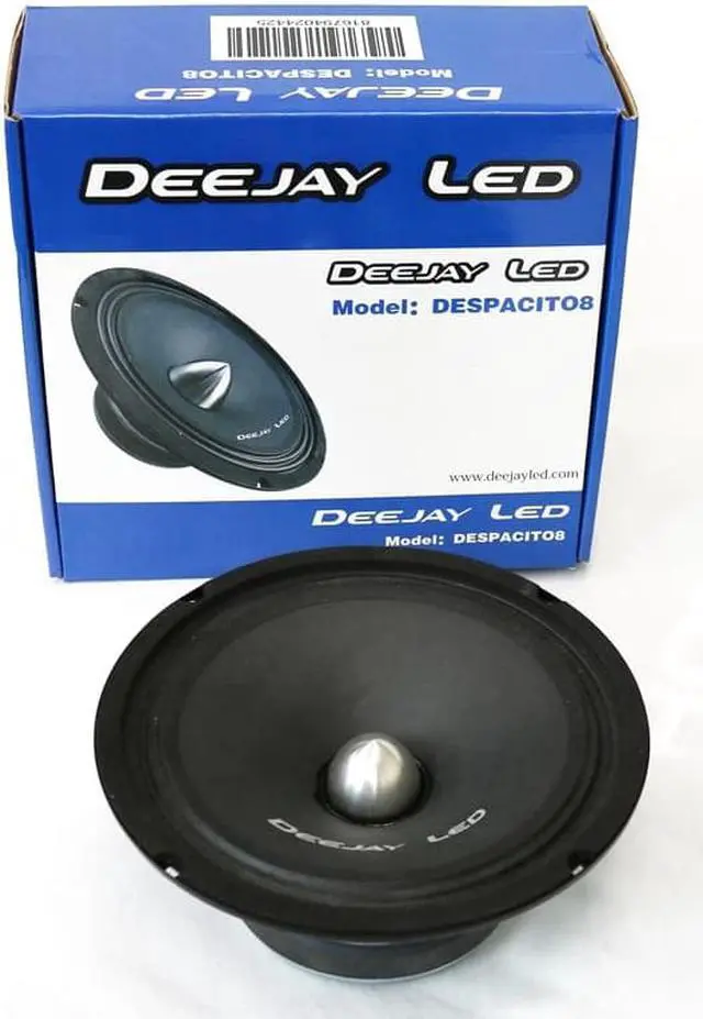 Alt view image 2 of 3 - 8-in Speaker 8-Ohms High Power Mid Bass Speaker