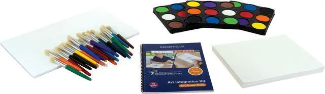 Alt view image 2 of 2 - DIXON TICONDEROGA CO - PACON Math Art Integration Kit, Geometry, 5th Grade