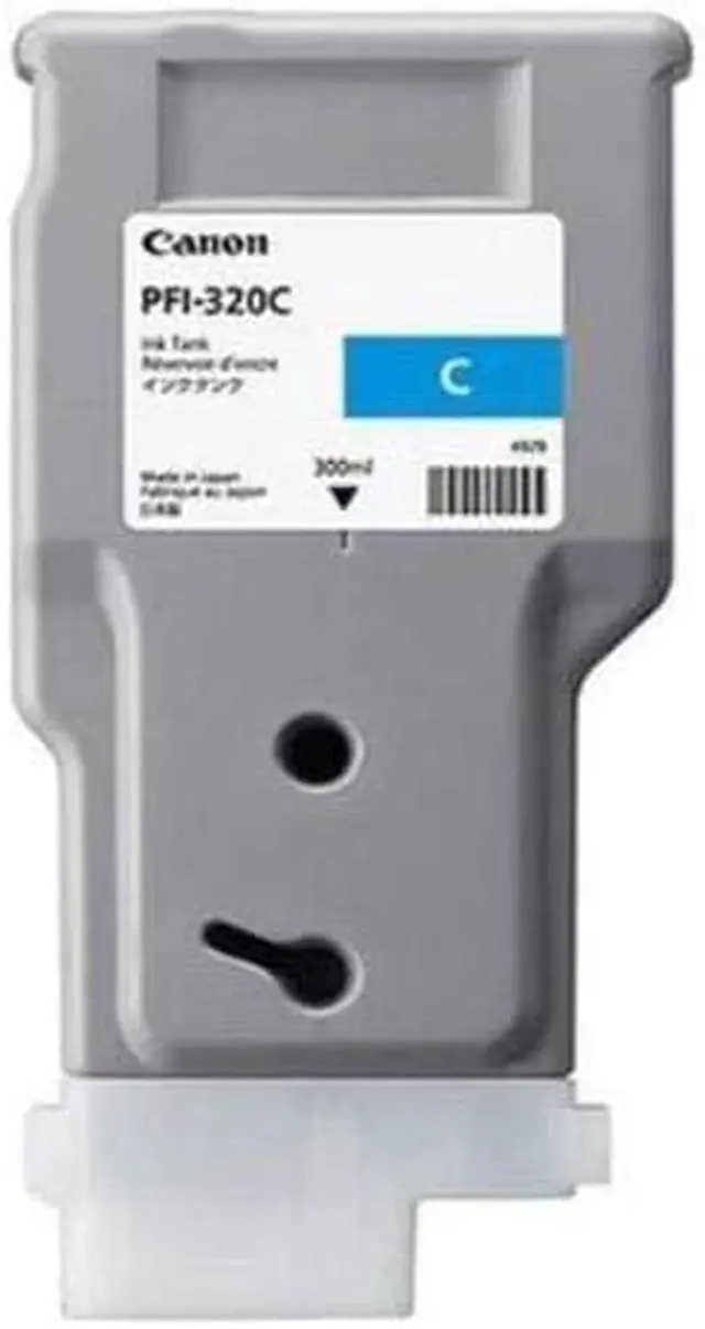 Alt view image 5 of 9 - Canon PFI-320c Original Ink Cartridge Cyan 2891C001