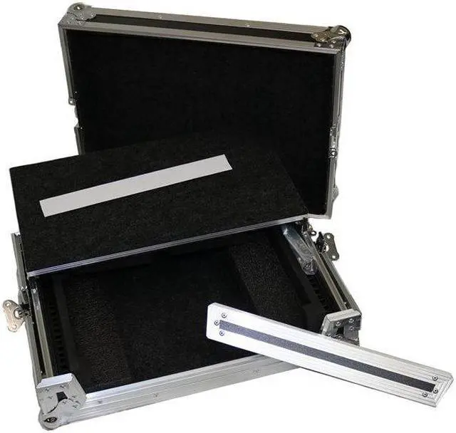 Alt view image 2 of 3 - Fly Drive DJ Controller Case Fits Denon MC6000 MC6000MK2 withLaptop Shelf
