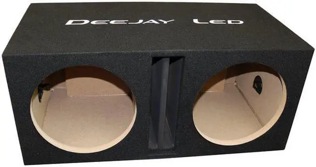 Alt view image 2 of 3 - Super Bass 15-inch Vented Empty Subwoofer Enclosure