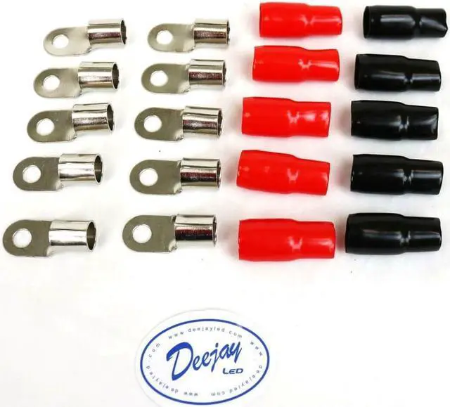 Alt view image 2 of 2 - DEEJAYLED 10 PACK 0 GAUGE ECONOMY CONNEC