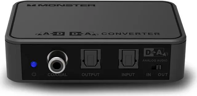 Alt view image 2 of 2 - MONSTER COMBO AUDIO CONVERTER BLACK