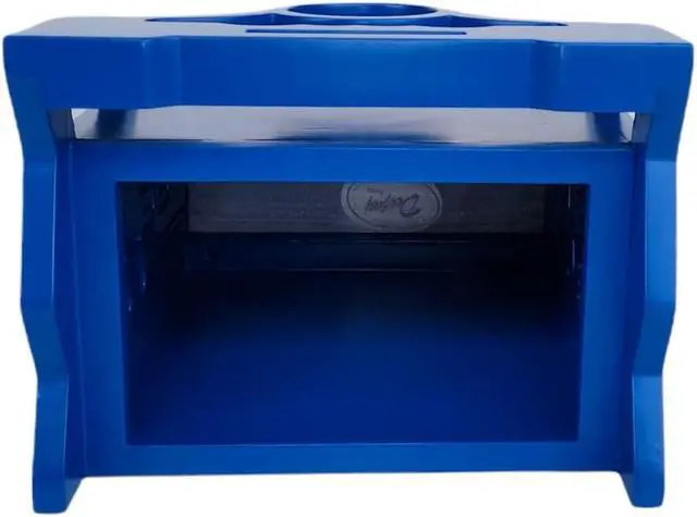 Alt view image 2 of 3 - 1 DIN Space Plus 2 EQ Stylish Wooden Controller Case for Mobile Competitions BLUE