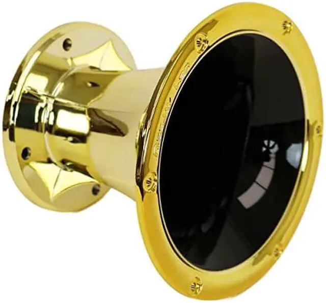 Alt view image 2 of 3 - DEEJAYLED 2" BOLT ON HORN BLACK GREEN