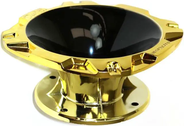 Alt view image 2 of 3 - DJL SHORT 2" BOLT ON HORN BLACK GOLD