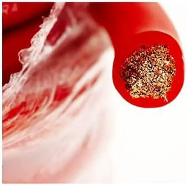 Alt view image 2 of 2 - DEEJAYLED 2 00 RED COPPER CABLE