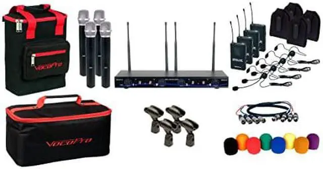 Alt view image 2 of 2 - VOCOPRO 4 CH 4MIC 4 HEADSET 4 INSTRUMENT