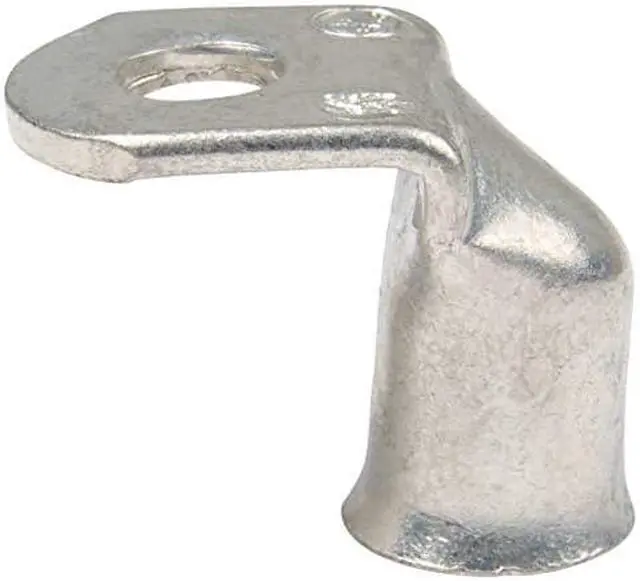 Alt view image 2 of 3 - Ancor 262726 90 degree Tinned Copper Lug - 4/0 AWG x 3/8" Screw Hole, Pack of 2