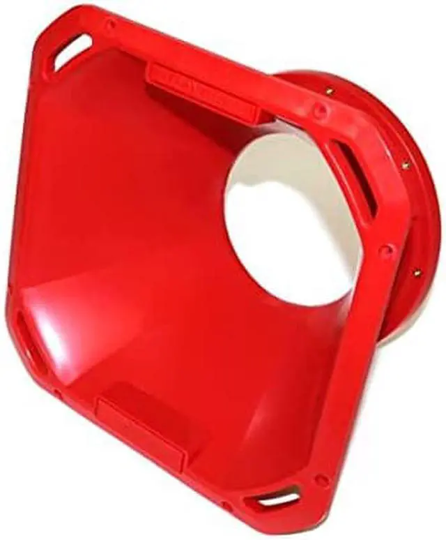 Alt view image 2 of 3 - 8-in Speaker Despacito Midrange Diffuser Horn with Exponential Flare in Red
