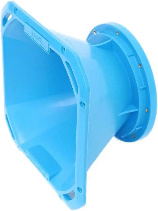 Alt view image 2 of 3 - 8-in Speaker Despacito Midrange Diffuser Horn with Exponential Flare in Blue