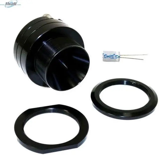 Alt view image 2 of 2 - Unique panel mount tweeter with Titanium Diaphram and with choice of two front flush bezels