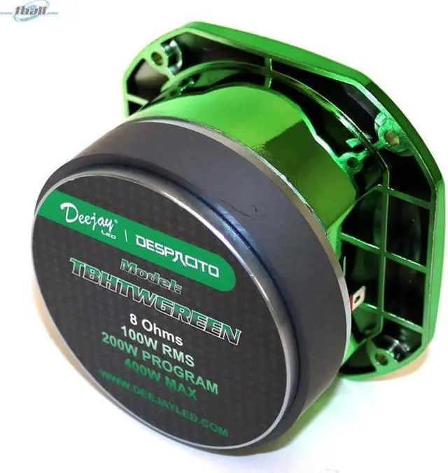 Alt view image 2 of 3 - DEEJAYLED BULLET TWEETER GREEN