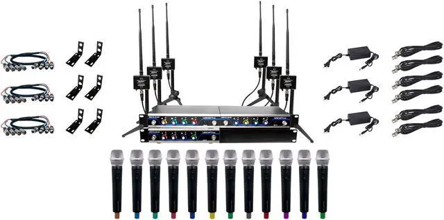 Alt view image 2 of 3 - VOCOPRO DUAL WIRELESS MICRPHONE ANTENNA