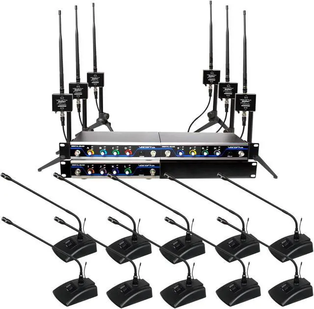 Alt view image 2 of 3 - VOCOPRO DUAL WIRELESS MICROPHONE ANTENNA