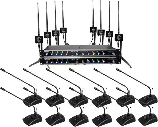 Alt view image 2 of 3 - VOCOPRO DUAL WIRELESS MICROPHONE ANTENNA