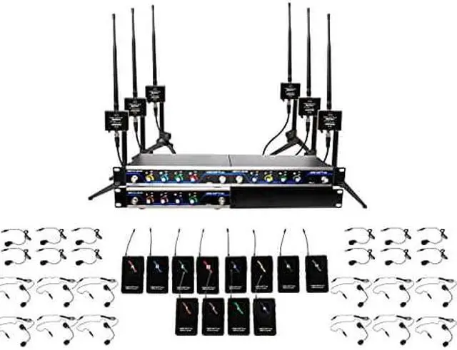 Alt view image 2 of 3 - VOCOPRO DUAL WIRELESS MICROPHONE ANTENNA