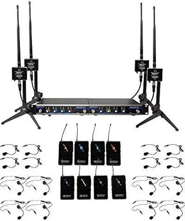 Alt view image 2 of 3 - VOCOPRO DUAL WIRELESS MICROPHONE ANTENNA