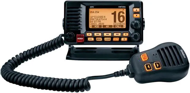 Alt view image 2 of 4 - Uniden UM725G Black VHF