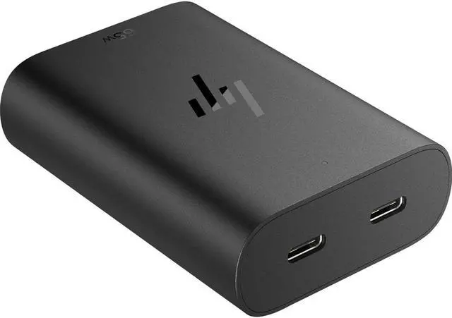Alt view image 4 of 12 - HP 65W GaN USB-C Laptop Charger