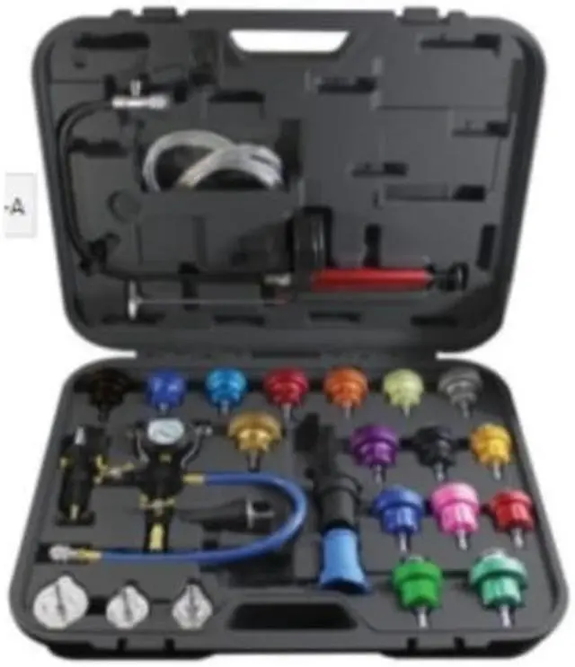 Alt view image 2 of 2 - MASTERCOOL 43301 27 Piece Master Radiator Pressure Test Kit