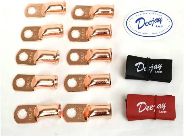 Alt view image 2 of 3 - DJL 10 PACK 0 GA PINK & BLACK TUBE