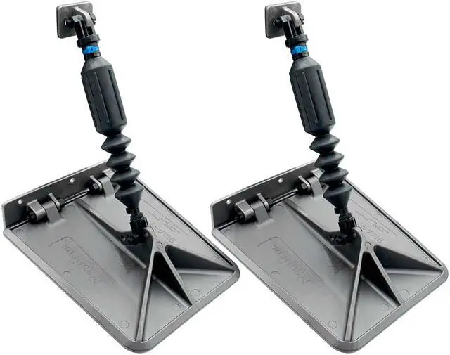 Alt view image 3 of 5 - Nauticus SX 9.5 x 10 Smart Tabs 18-22 Boats w/80lb Actuators - 150-240HP - Gunmetal Grey