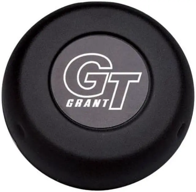 Alt view image 2 of 2 - Grant 5897 Black Horn Button (GT Logo)