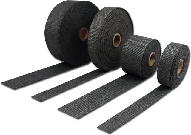 Alt view image 2 of 2 - Thermo-Tec 11021 1" X 50 Black Graphite Wrap