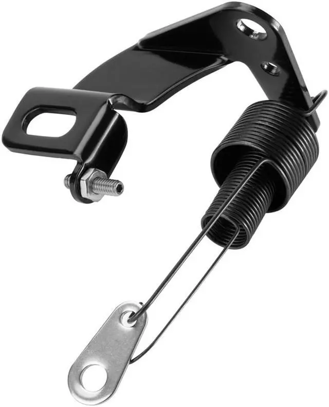 Alt view image 2 of 2 - Lokar XSRK-4000 Black Finish Stainless Steel Carburetor Bracket and Spring