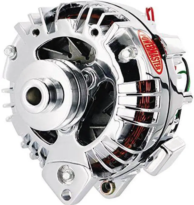 Alt view image 2 of 2 - Powermaster 175091 Double Groove Pulley Alternator