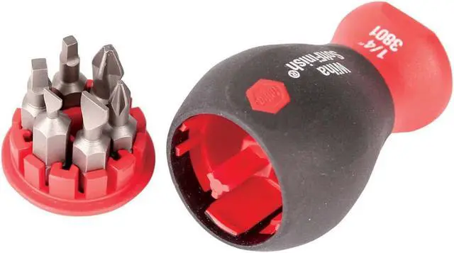 Alt view image 8 of 9 - WIHA TOOLS 38048.G Stubby Combination Bit Set,Pieces 6