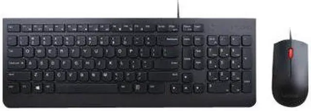 Alt view image 3 of 13 - Lenovo Essential Wired Combo Keyboard and Mouse (French Canadian 058)