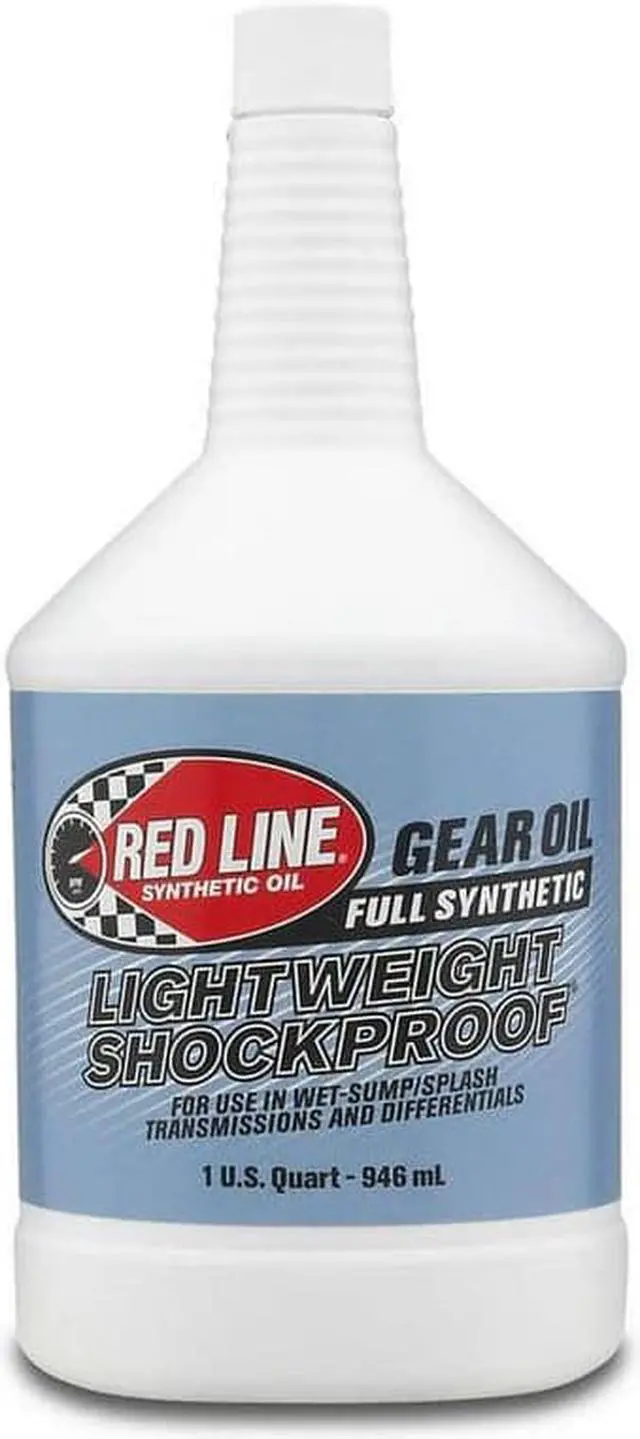 Alt view image 2 of 2 - Red Line 58404 Lightweight Shockproof Gear Oil - 1 Quart Bottle
