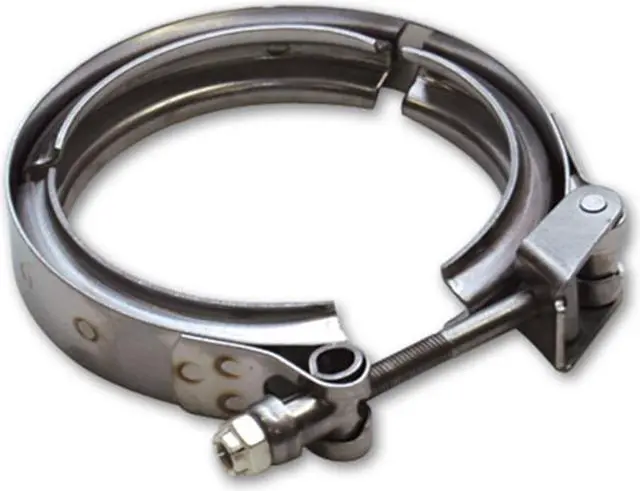 Alt view image 2 of 2 - Vibrant 1490C Stainless Steel Quick Release V-Band Clamp